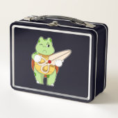 Lunch Box Tortue en coiffeur avec ciseaux (Devant)