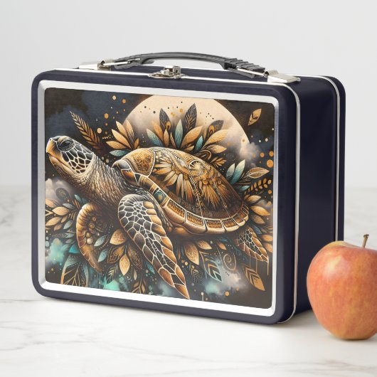 Lunch Box Tortue indigène (En situation)