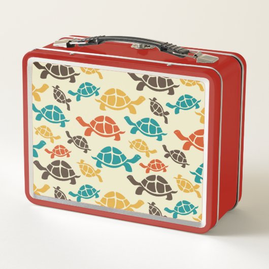Lunch Box Tortue multicolore (Dos)