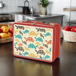 Lunch Box Tortue multicolore