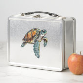 Lunch Box Tortues Conception Sous-Marine Pour Plongeurs (En situation)
