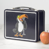 Lunch Box Toucan at Music with Microphone (En situation)