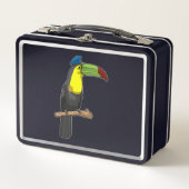 Lunch Box Toucan en tant que policier (Devant)