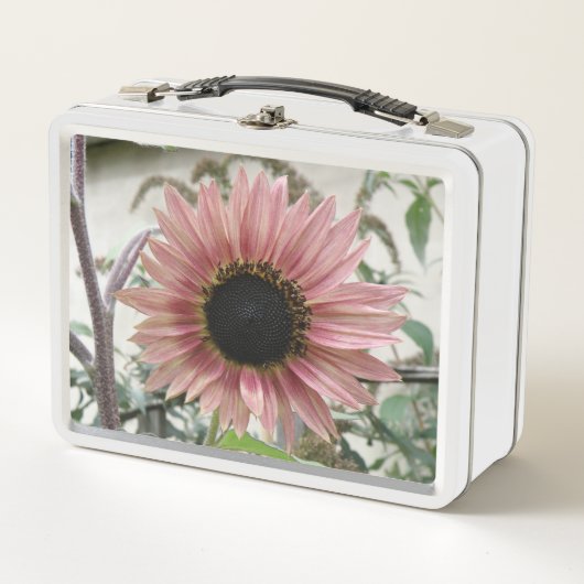 Lunch Box Tournesol rose pâle (Devant)