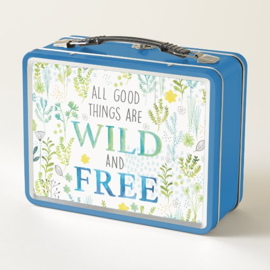 Lunch Box Toutes les bonnes choses sont sauvages et libres (Dos)