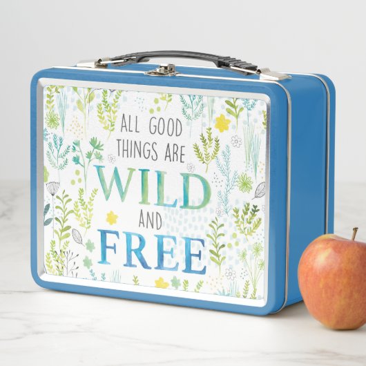 Lunch Box Toutes les bonnes choses sont sauvages et libres (En situation)