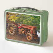 Lunch Box Traceur de la ferme rouge (Devant)