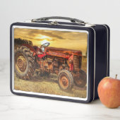 Lunch Box Traceur de la ferme rouge (En situation)