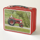 Lunch Box Tracteur rouge (Dos)