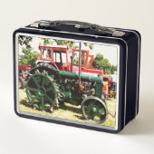Lunch Box TRACTEURS vintages (Dos)