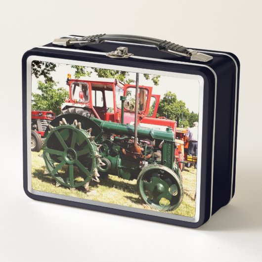 Lunch Box TRACTEURS vintages (Devant)