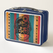 Lunch Box Trail Vélo Jardin Botanique Retro (Devant)