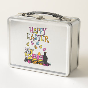 Lunch Box Train à vapeur de Bunny de Pâques