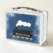 Lunch Box Train de boîte à lunch personnalisé (Dos)