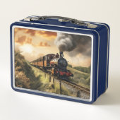 Lunch Box Train de la vieille école (Dos)