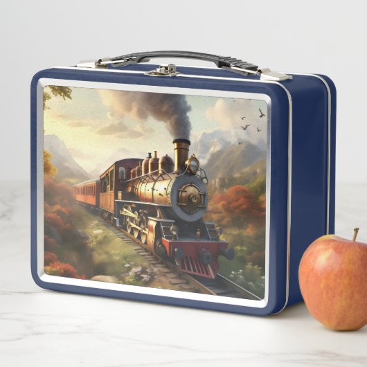 Lunch Box Train sur Campagne (En situation)
