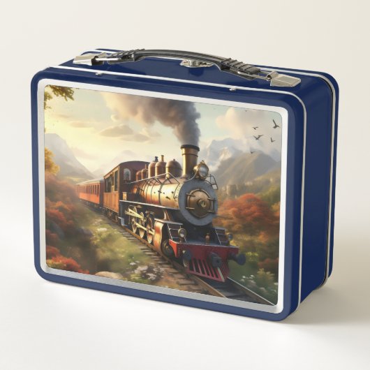Lunch Box Train sur Campagne (Dos)