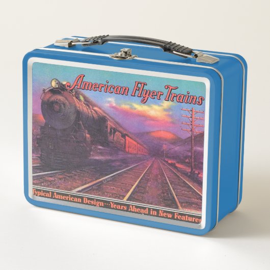 Lunch Box Trains pour voyageurs américains  (Devant)