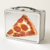 Lunch Box tranche de pizza pepperoni classique de SlipperyJo (Devant)