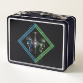 Lunch Box Tranche sanguine Dumbledore & Grindlewald Graphiqu (Dos)