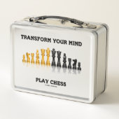 Lunch Box Transformez vos conseils de Geek de jeu d'échecs (Dos)