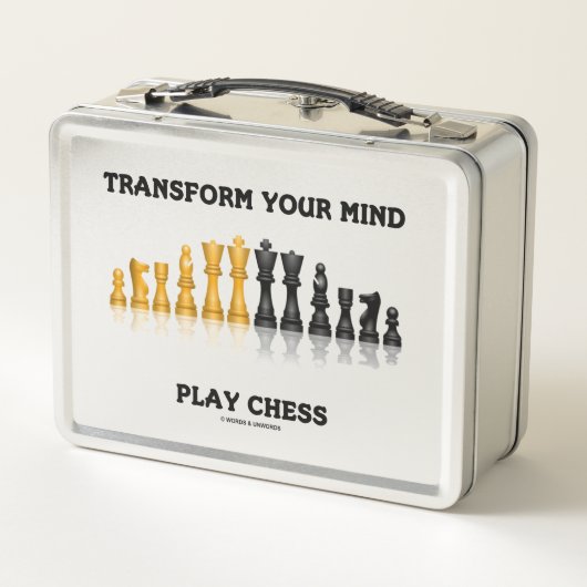 Lunch Box Transformez vos conseils de Geek de jeu d'échecs (Dos)