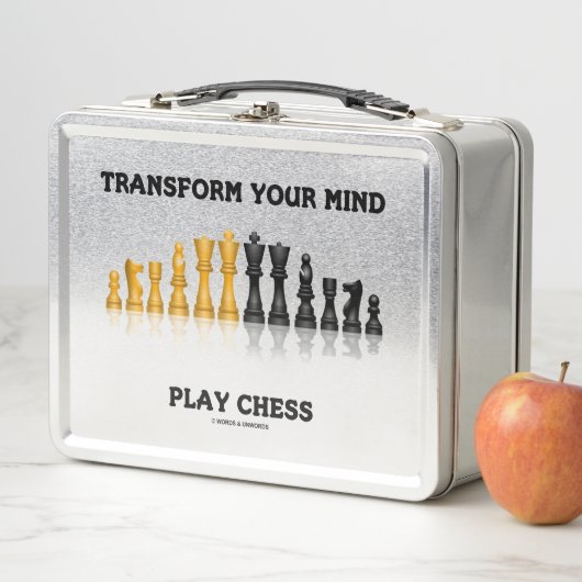 Lunch Box Transformez vos conseils de Geek de jeu d'échecs (En situation)