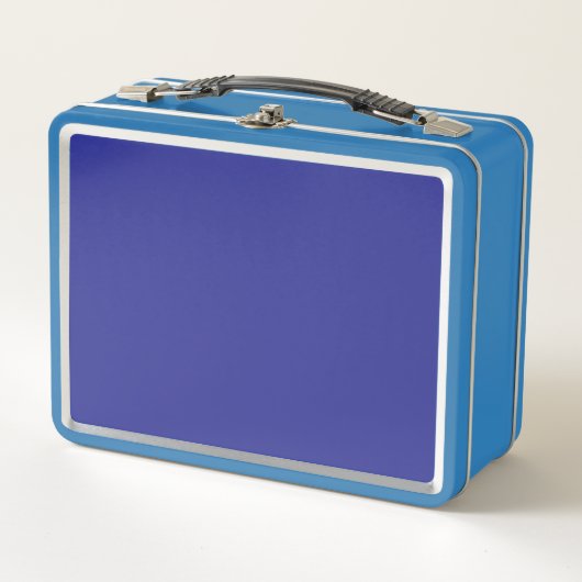 Lunch Box Transformez votre espace avec un bleu élégant (Devant)