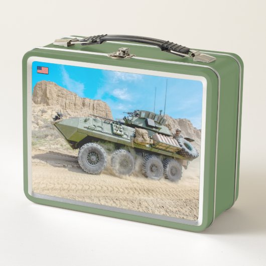 LUNCH BOX TRANSPORTEUR DE PERSONNEL ARMÉ - LAV-25 (Devant)