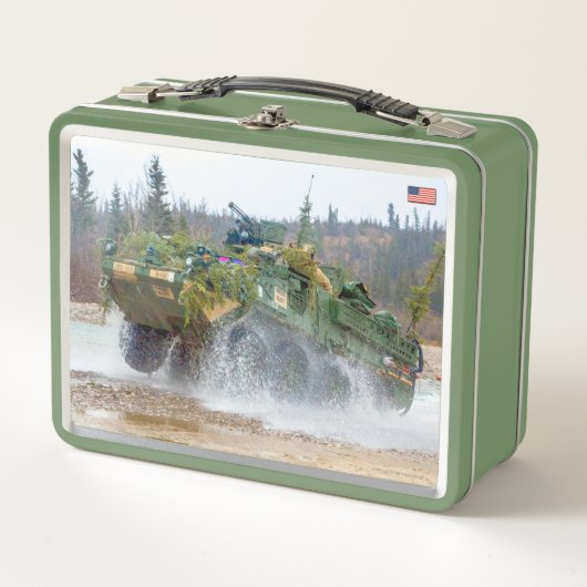 Lunch Box TRANSPORTEUR DE PERSONNEL ARMÉ - Stryker (Devant)