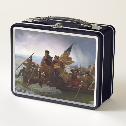 Lunch Box Traverser le Delaware 1776 : général George Washin (Devant)