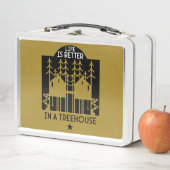 Lunch Box Treehouse Playhouse Retour À L'École (En situation)