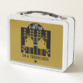 Lunch Box Treehouse Playhouse Retour À L'École (Dos)