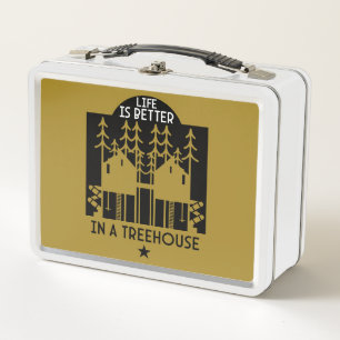 Lunch Box Treehouse Playhouse Retour À L'École