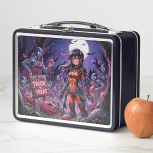 Lunch Box Trick ou traiter Halloween Zombies distribuer le c