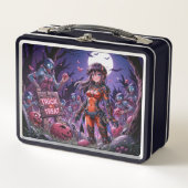 Lunch Box Trick ou traiter Halloween Zombies distribuer le c (Devant)