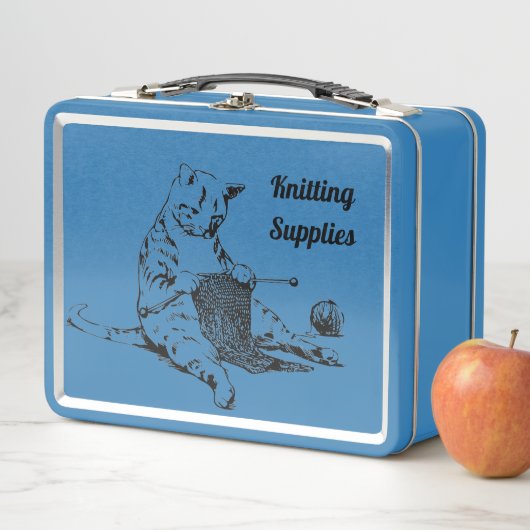 Lunch Box Tricot Kitty (En situation)