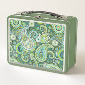 Lunch Box Trippy Hippy Retro Paisley (Devant)
