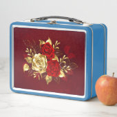 Lunch Box Trois Roses de bijoux (En situation)