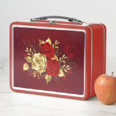 Lunch Box Trois Roses de bijoux (En situation)