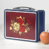 Lunch Box Trois Roses de bijoux (En situation)
