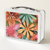 Lunch Box tropical/hawaïen/floral/fleur (Dos)