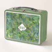 Lunch Box Tropical Jungle Moderne Monogramme Boîte à lunch m (Devant)
