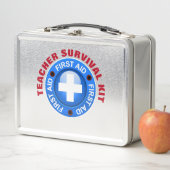 Lunch Box Trousse de survie de l'enseignant - Personnaliser  (En situation)