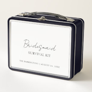 Lunch Box Trousse de Survie Demoiselle d'Honneur Boîte Minim