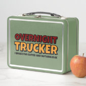 Lunch Box Trucker de nuit, conducteur amusant (En situation)