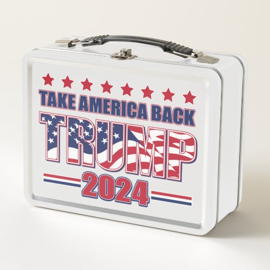 Lunch Box Trump 2024 : Retour de l'Amérique (Devant)