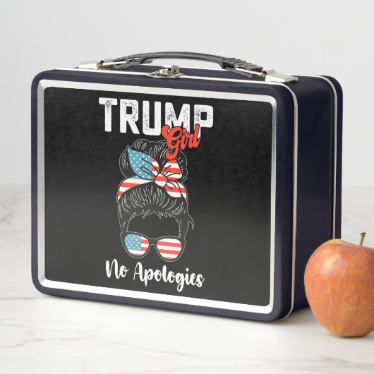 Lunch Box Trump Girl No excuse pour l'élection présidentiell (En situation)