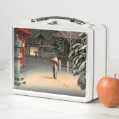 Lunch Box Tsuchiya Koitsu - Neige au temple de Nezu (En situation)