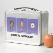 Lunch Box Tsukumogami japonais Yokai Monster Trio (En situation)